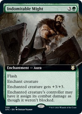 Indomitable Might Extended Art (309) [AFC]