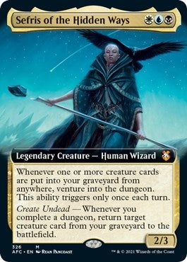 Sefris of the Hidden Ways Extended Art (326) [AFC]