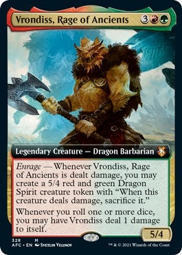 Vrondiss Rage of Ancients Extended Art (328) [AFC]