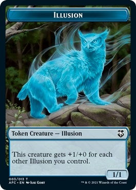 Illusion Skeleton Double sided Token [AFC]