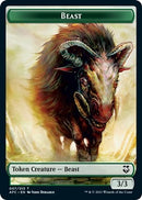 Beast Dragon Spirit Double sided Token [AFC]