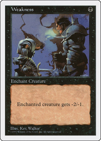 Weakness [5ED]