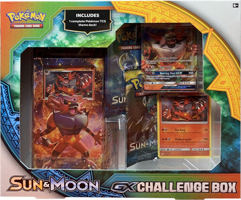 Sun and Moon GX Challenge Box Incineroar [SM01]