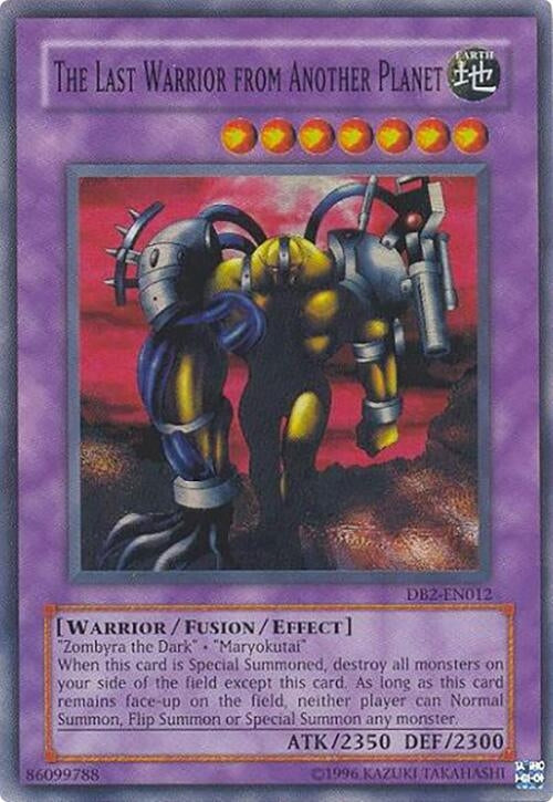 The Last Warrior from Another Planet (DB2-EN012)