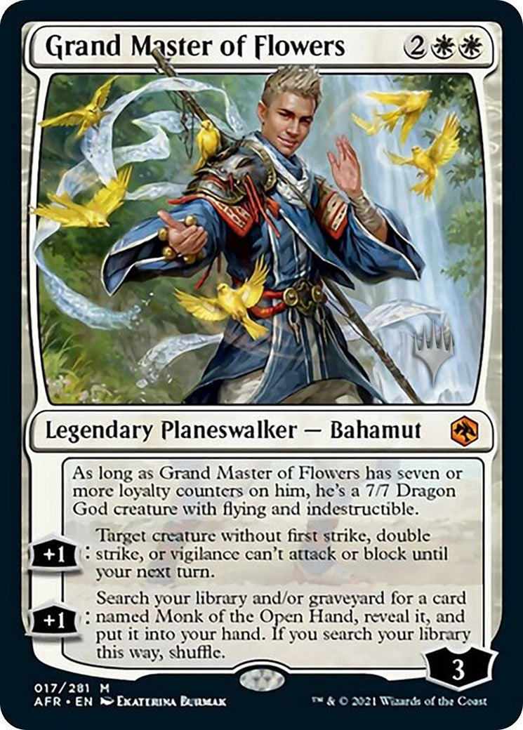 Grand Master of Flowers (Promo Pack) [Dungeons & Dragons: Adventures in the Forgotten Realms Promos]