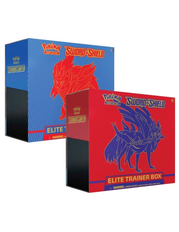 Sword and Shield Elite Trainer Box Set of 2 [SWSH01]