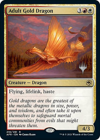 Adult Gold Dragon (216) [PPAFR]