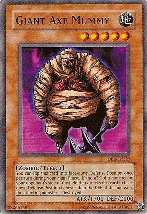 Giant Axe Mummy (DB2-EN223)