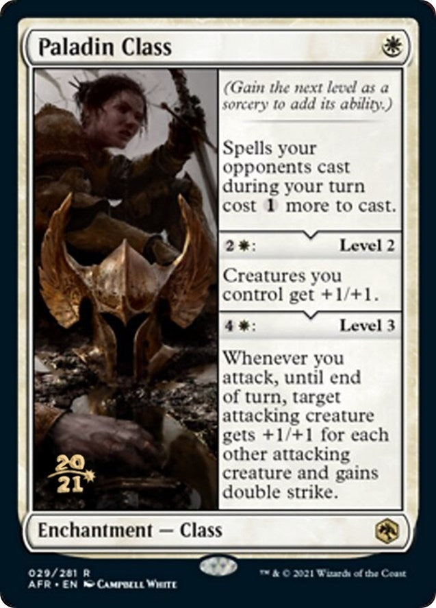 Paladin Class (29) [PRE]