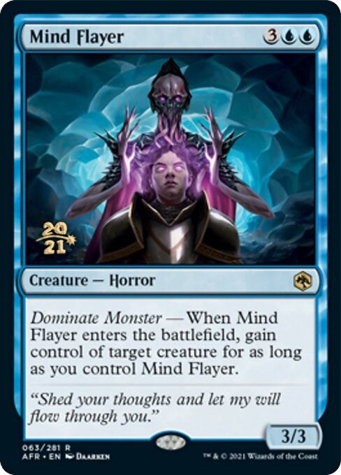 Mind Flayer [Dungeons & Dragons: Adventures in the Forgotten Realms Prerelease Promos]