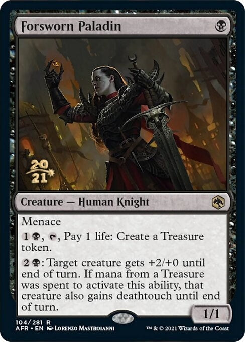 Forsworn Paladin [Dungeons & Dragons: Adventures in the Forgotten Realms Prerelease Promos]