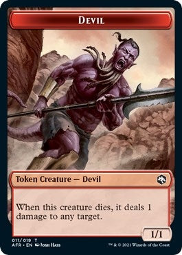 Devil Faerie Dragon Double sided Token () [AFR]