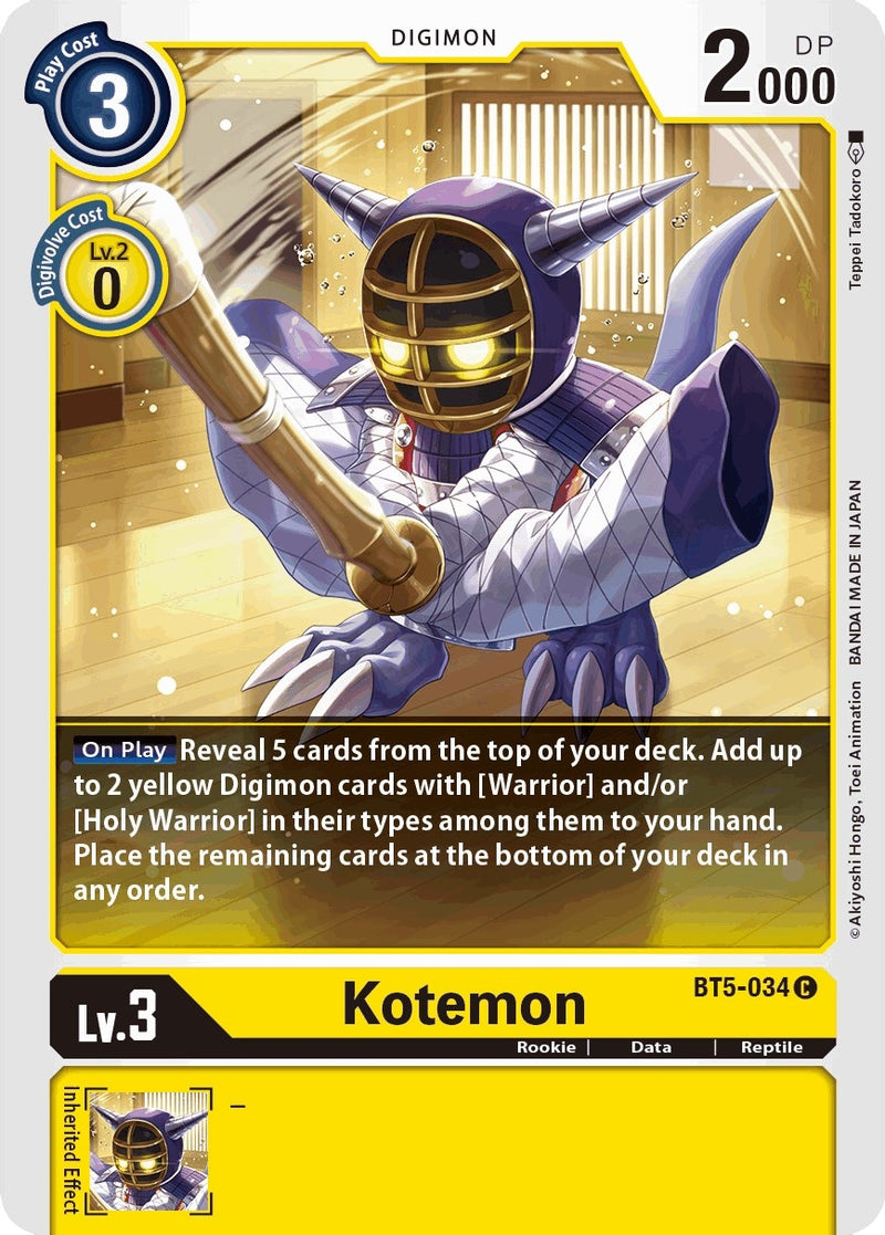 Image for Kotemon [Battle of Omni]