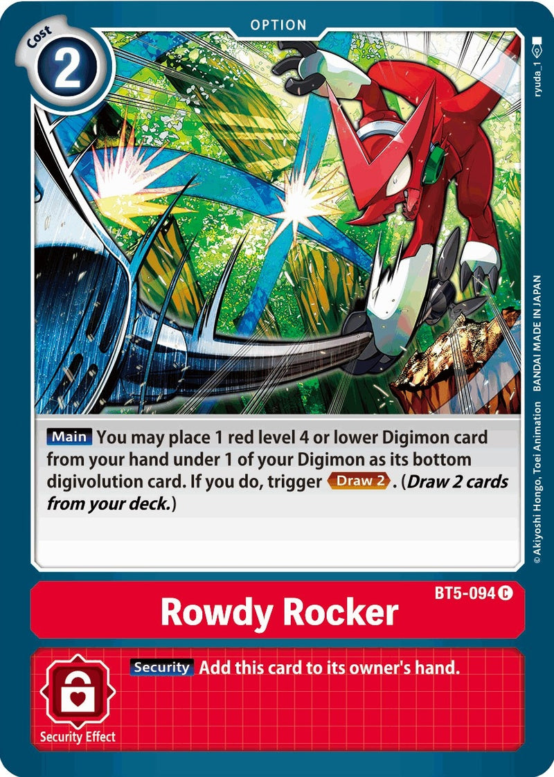 Image for Rowdy Rocker [Battle of Omni]
