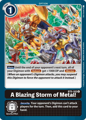 Image for A Blazing Storm of Metal! [Battle of Omni]