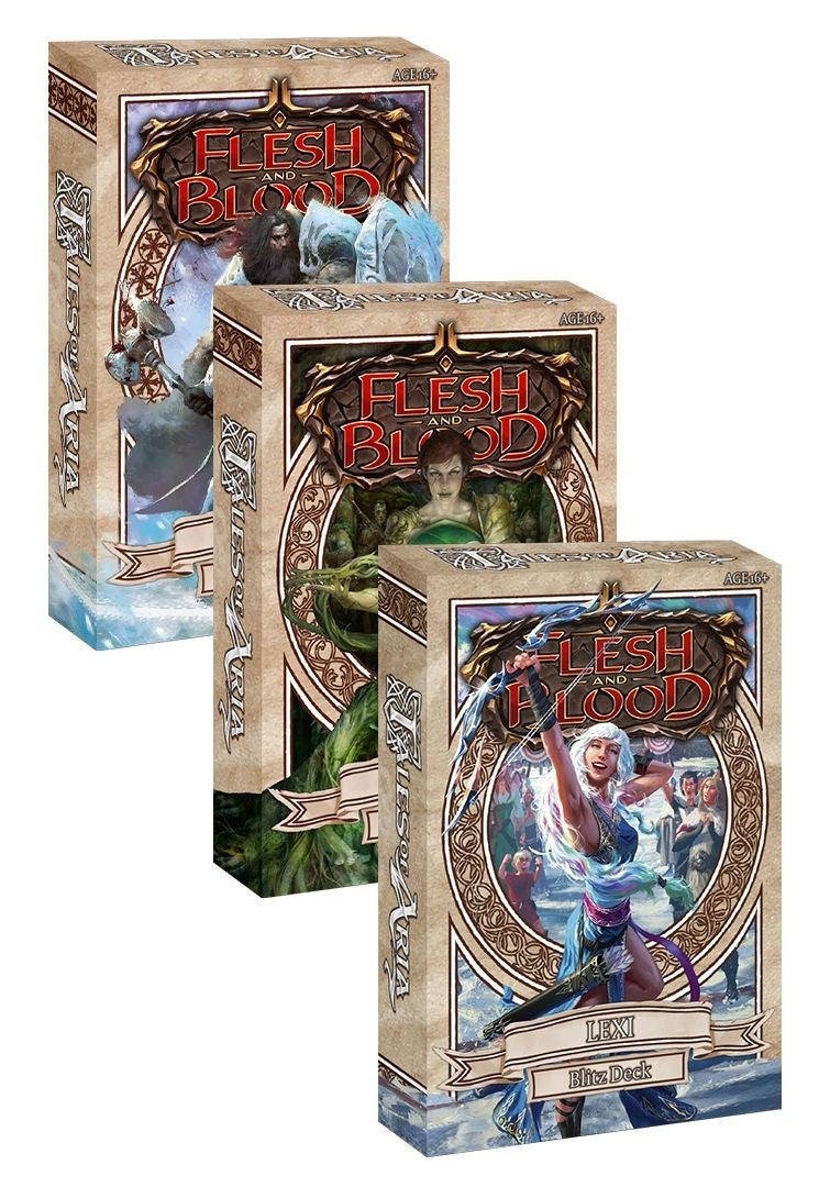 Tales of Aria Blitz Deck Set of 3 [ELE]