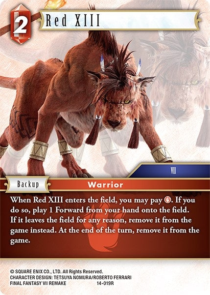 Red XIII (14-019R) [OP14]