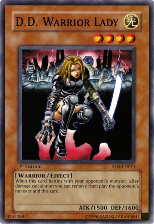 DD Warrior Lady (SD5-EN011)