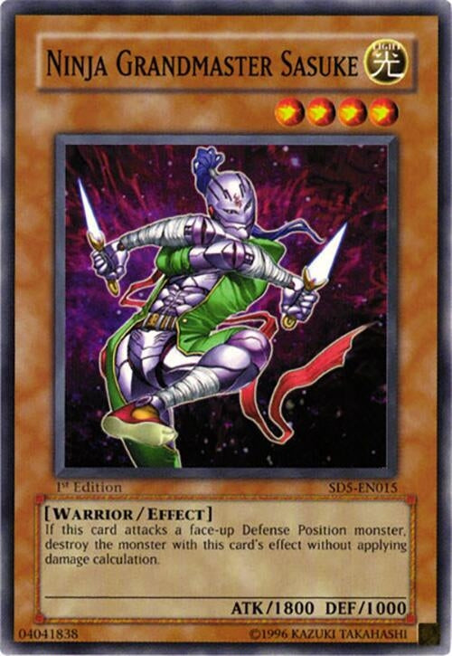 Ninja Grandmaster Sasuke (SD5-EN015)