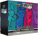 Evolving Skies Pokemon Center Elite Trainer Box Glaceon Vaporeon Sylveon Espeon Exclusive [SWSH07]
