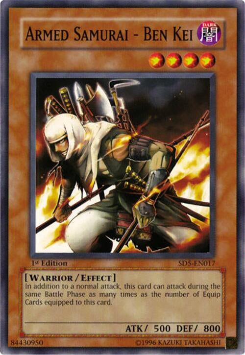 Armed Samurai Ben Kei (SD5-EN017)