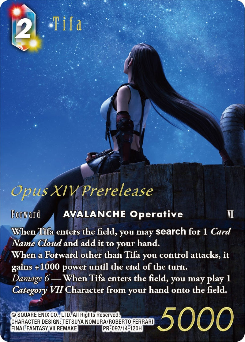 Tifa Prerelease Promo (PR-097/14-120H) [PR]