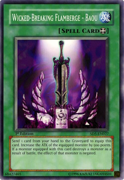 Wicked Breaking Flamberge Baou (SD5-EN027)