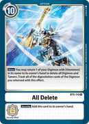 Image for All Delete [Battle of Omni]