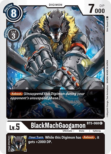 Image for BlackMachGaogamon [Battle of Omni]