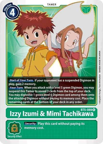 Image for Izzy Izumi & Mimi Tachikawa [Battle of Omni]