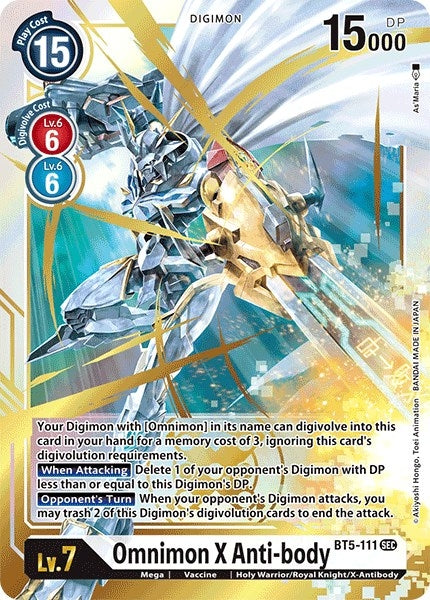 Image for Omnimon X Anti-body [Battle of Omni]