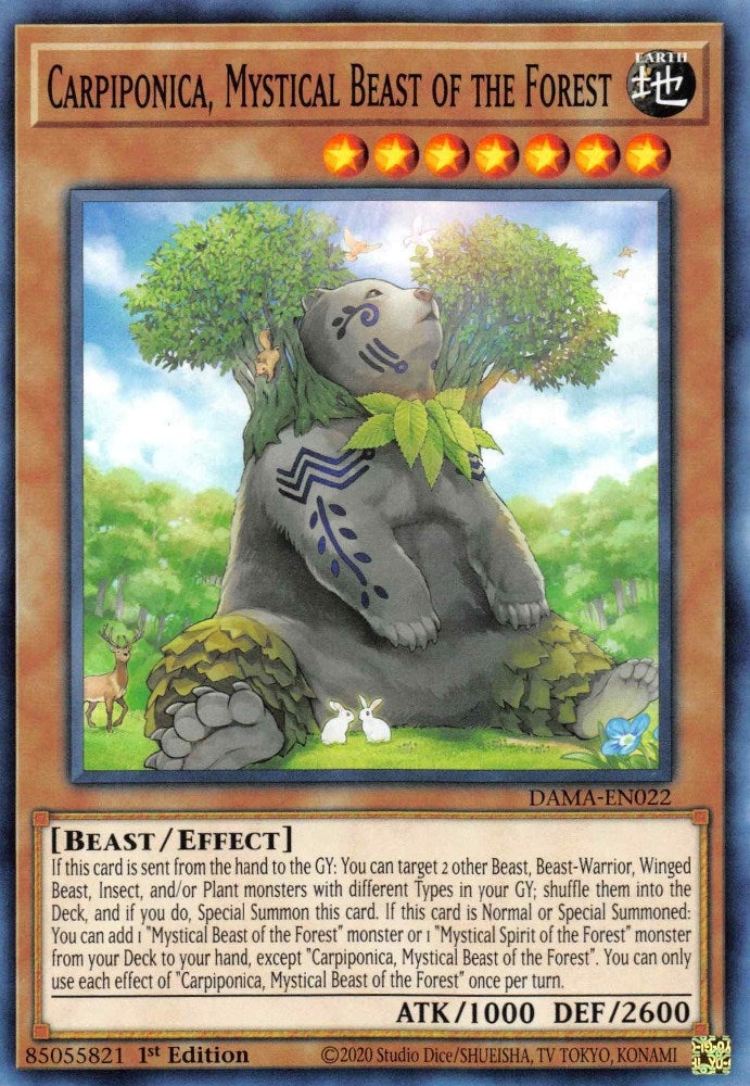 Carpiponica Mystical Beast of the Forest (DAMA-EN022) [DAMA]