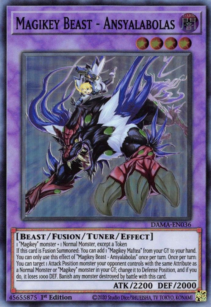 Magikey Beast Ansyalabolas (DAMA-EN036) [DAMA]