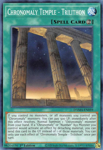 Chronomaly Temple Trilithon (DAMA-EN059) [DAMA]