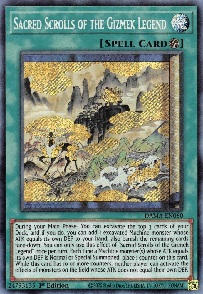 Sacred Scrolls of the Gizmek Legend (DAMA-EN060) [DAMA]
