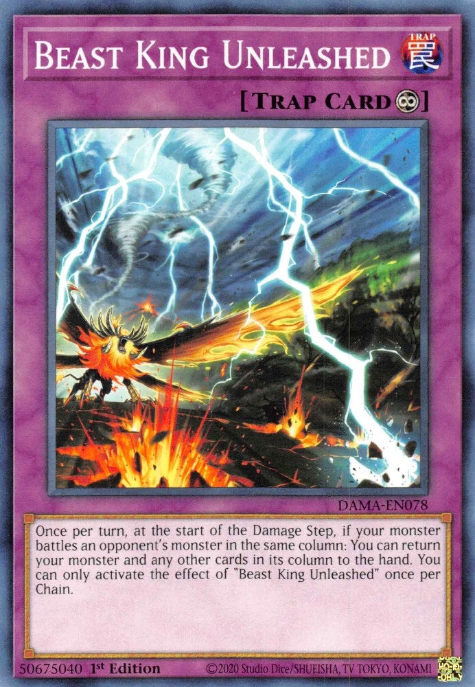Beast King Unleashed (DAMA-EN078) [DAMA]