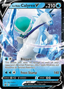 Ice Rider Calyrex V SWSH130 (SWSH130) [SWSD]