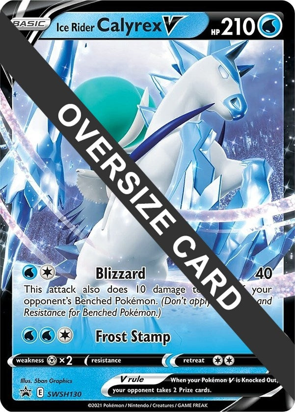 Ice Rider Calyrex V SWSH130 (SWSH130) [PR]