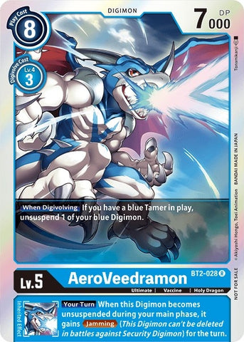 Image for AeroVeedramon - BT2-028 (Battle of Omni Pre-Release) [Release Special Booster]