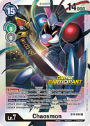 Image for Chaosmon - BT4-090 (2021 Championship Online Regional) [Online Participant] [Great Legend]