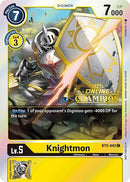 Image for Knightmon - BT5-042 (2021 Championship Online Regional) [Online Champion] [Battle of Omni]
