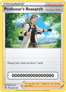 Professors Research SWSH178 with Pokemon Go Code (SWSH178) [SWSD]