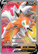 Lycanroc V Full Art (187/203) [SWSH07]