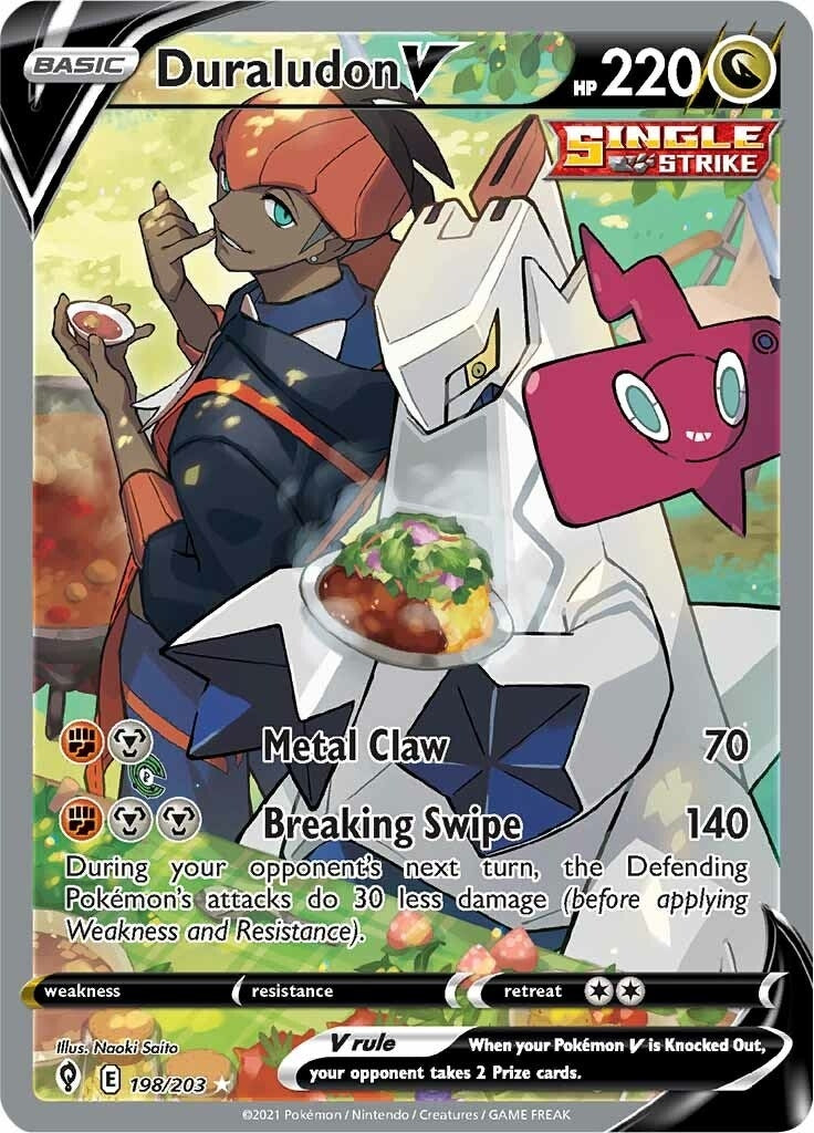 Duraludon V Alternate Full Art (198/203) [SWSH07]