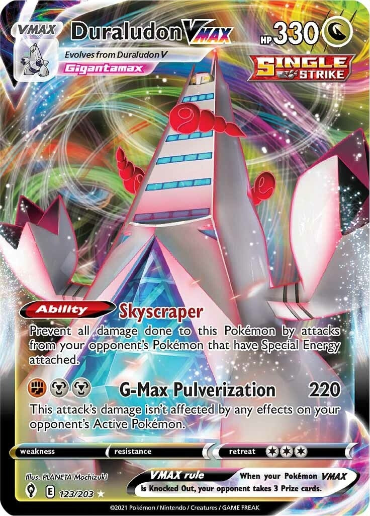Duraludon VMAX (123/203) [SWSH07]