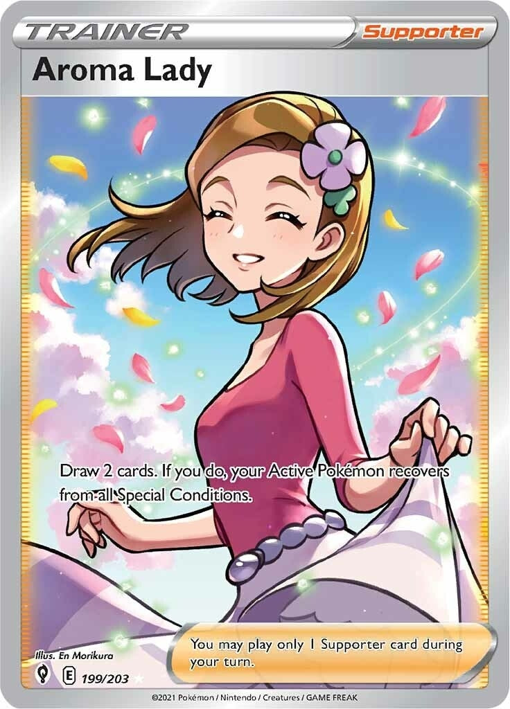 Aroma Lady Full Art (199/203) [SWSH07]