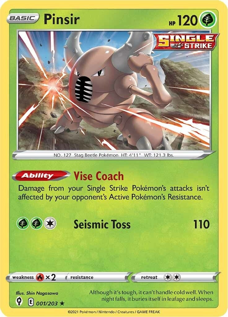 Pinsir (001/203) [SWSH07]