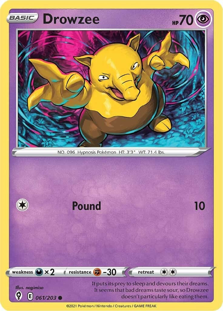 Drowzee (061/203) [SWSH07]