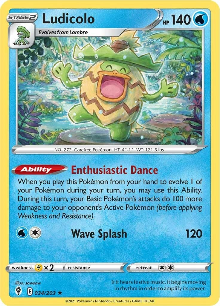 Ludicolo (034/203) [SWSH07]