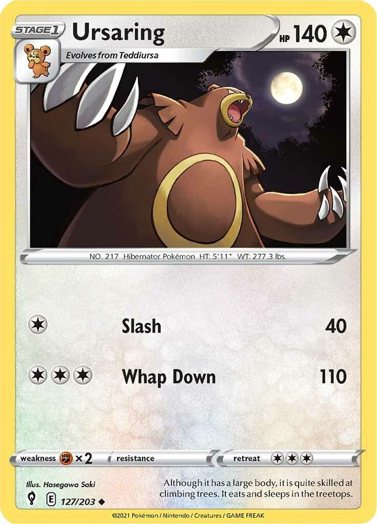 Ursaring (127/203) [SWSH07]